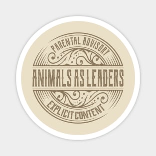 Animals As Leaders Vintage Ornament Magnet